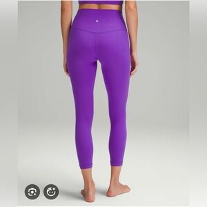 NWT Lululemon Align HR Pant 25” in Atomic Purple